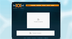 Desktop Screenshot of boxxed.be