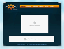 Tablet Screenshot of boxxed.be